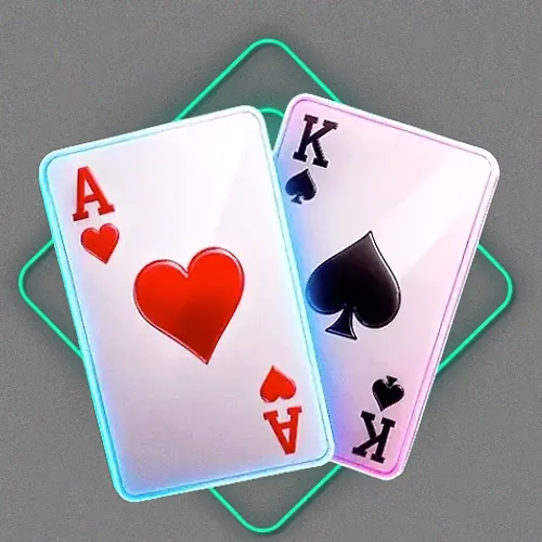 Ace and king playing cards