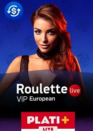 Roulette VIP European live game cover