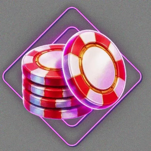 Poker table with cards