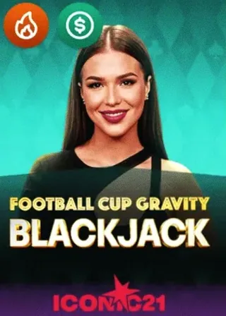 Football Cup Gravity Blackjack live game cover