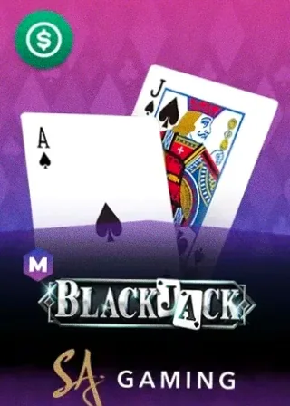 M Blackjack live game cover
