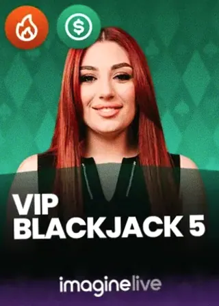 VIP Blackjack 5 live game cover