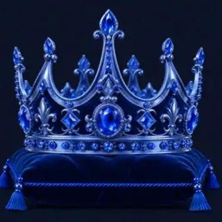 Gold crown on cushion — FastPay