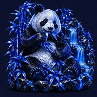 Panda eating bamboo — FastPay